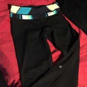 Lululemon bell bottom stretch pants